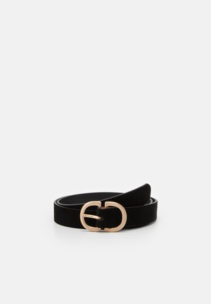 PCJUVA JBELT - Riem - black/gold-coloured