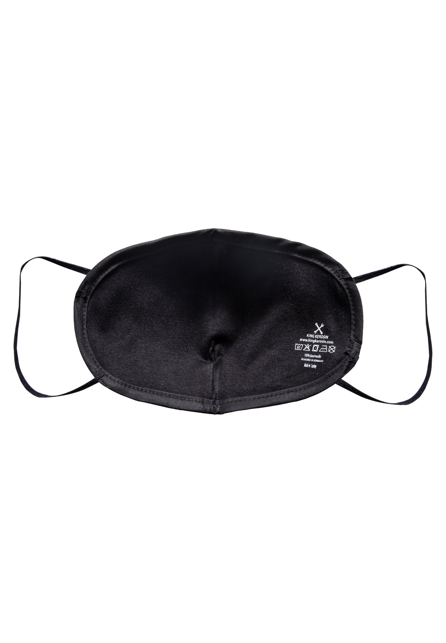 King Kerosin Stoffen mondkapje - schwarz/zwart - Zalando.nl