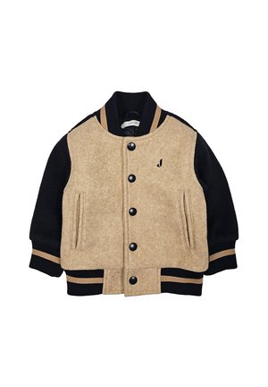 Giubbotto Bomber - beige nero