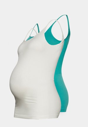 MAMALICIOUS STRAP 2 PACK - Top - snow white