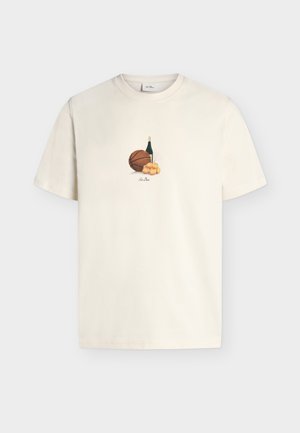 Les Deux, LEMONS T SHIRT - Μπλουζάκι με στάμπα - eggnog white