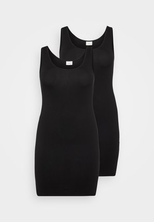 CARTIME LIFE LONG 2 PACK - Débardeur - black