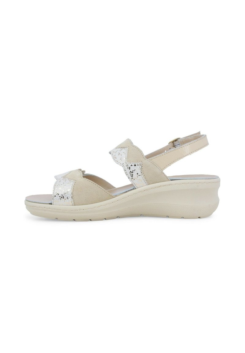 Melluso Sandali con zeppa - beige