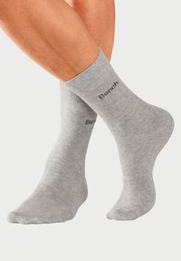 Bench 4 PACK - Socken -  anthrazit meliert grau meliert