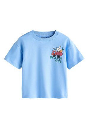 Next, REGULAR FIT - SHORT SLEEVE BACK PRINT T-SHIRT  . - T-shirt print - blue village fete