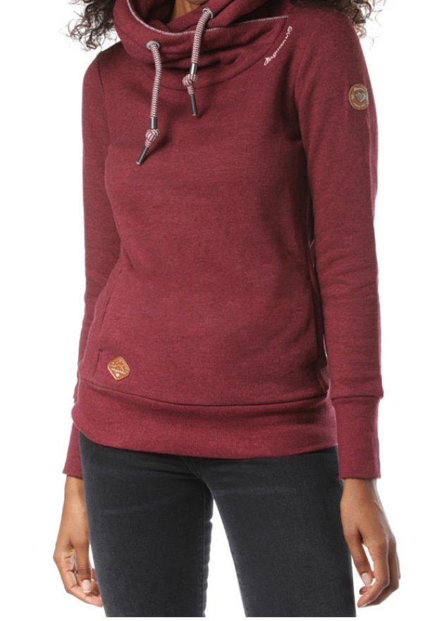 Ragwear Jersey con capucha - red