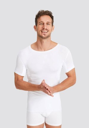 ANTI SCHWEISS RUNDHALS MIT SCHUTZ AM GESAMTEN - Undershirt - white