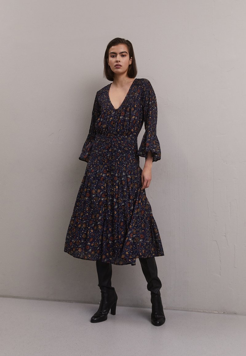 Veronica Beard Cocktailjurk donkerblauw Veronica Beard Cocktailjurk donkerblauw