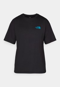NSE SLOPES RELAXED TEE GRAPHIC UNISEX - T-shirts med print - black