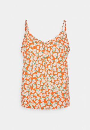 Vero Moda Petite VMOLEA SINGLET - Top - cherry tomato