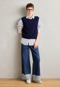 Mos Mosh THORA VEST - Bodywarmer - maritime blue