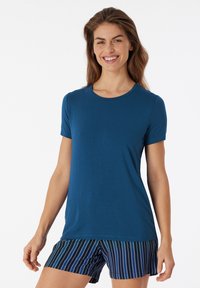 Schiesser MIX - Pyjamasöverdel - navy