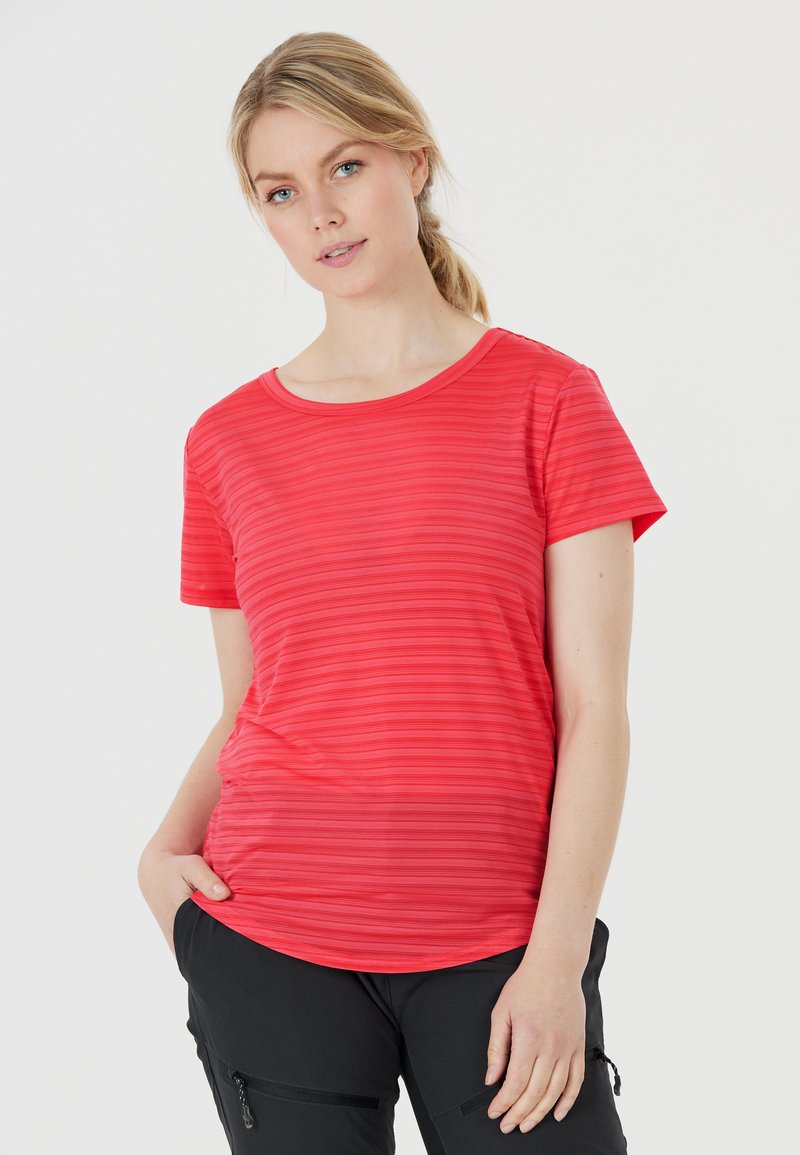 Whistler SKYLON - Sports T-shirts - geranium