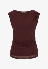 Seleccionado, burgundy red