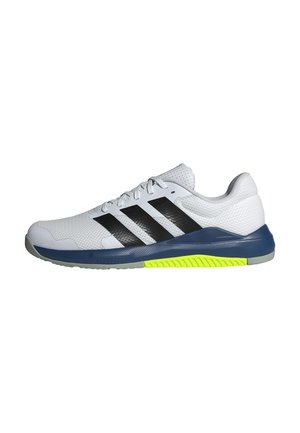 DROPSET  BASE TRAINER M - Training shoe - cloud white   core black   dusky petrol