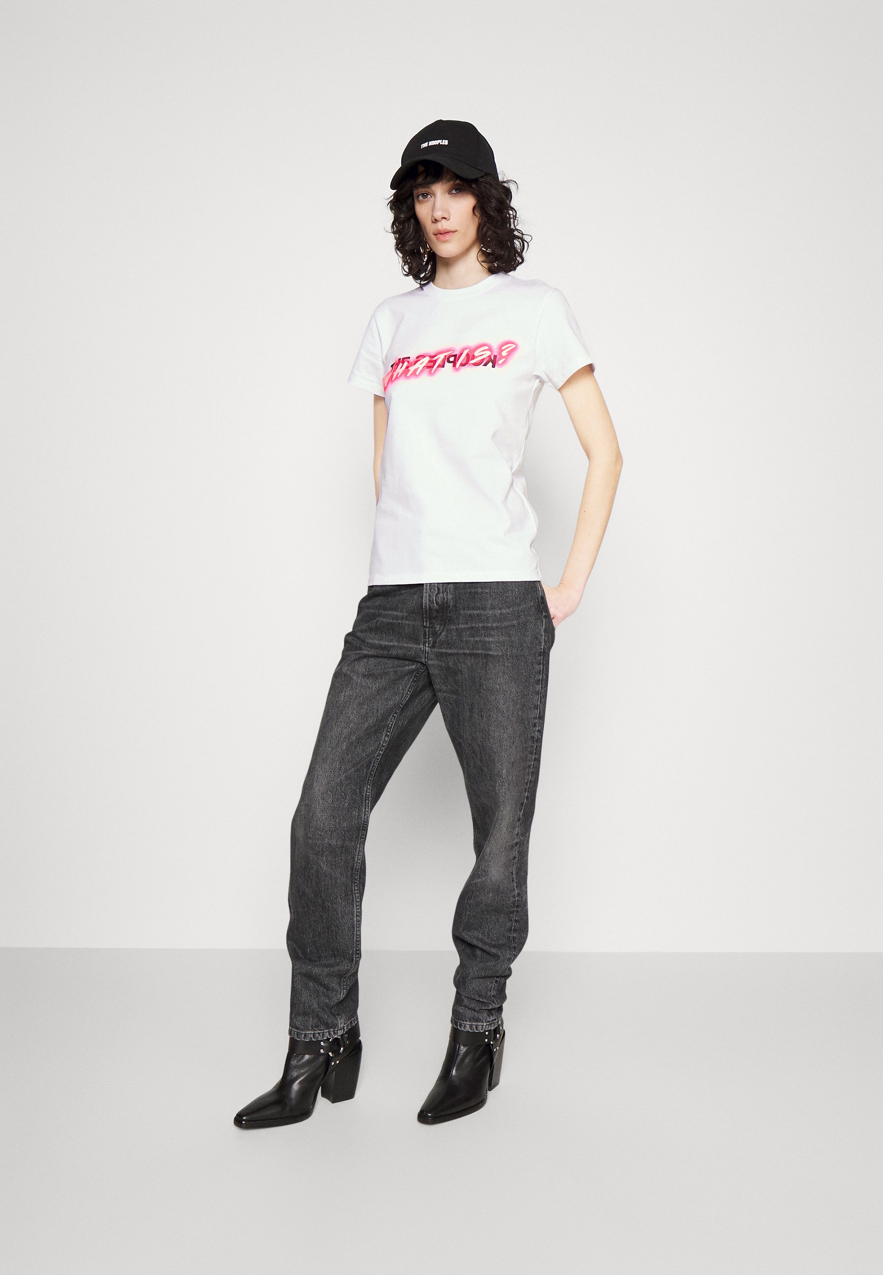 RE/DONE CLASSIC TEE PEANUTS CRUSH - Print T-shirt - vintage