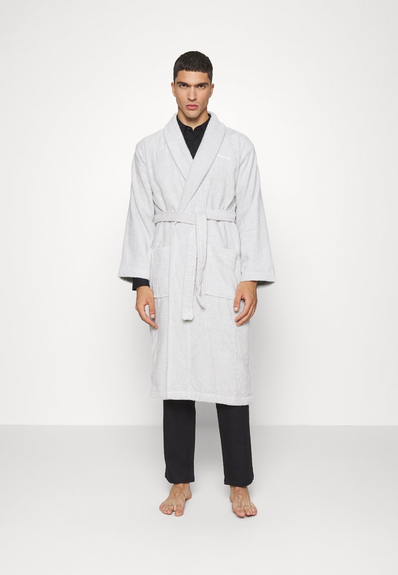 GANT BATHROBE Dressing gown light grey/grey Zalando.co.uk