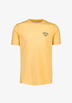 Lindbergh, EMBROIDERY TEE - T-shirt basique - bright mango