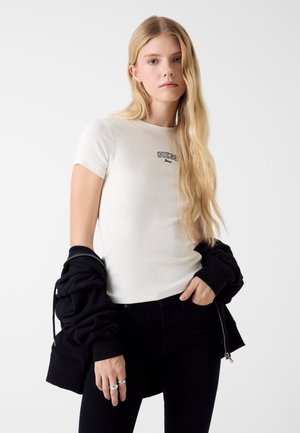 EMBRO SLIM - T-Shirt print - creme