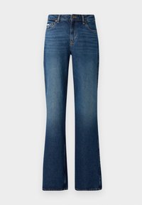 WIDE LEG - Wide Leg - dark blue denim