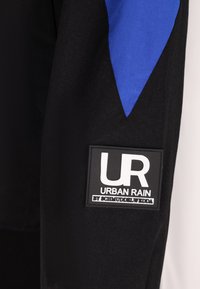 Schmuddelwedda urban rain - Chaqueta outdoor - schwarz königsblau colorblock