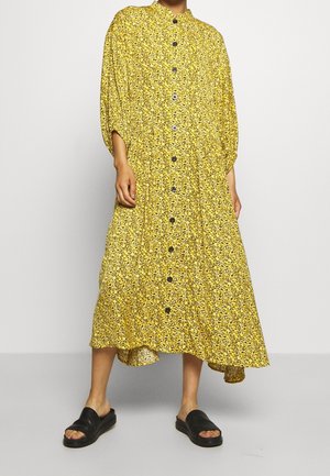Košilové šaty - yellow