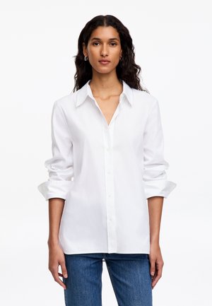 ARKET, Blúzka so zapínaním na gombíky - white