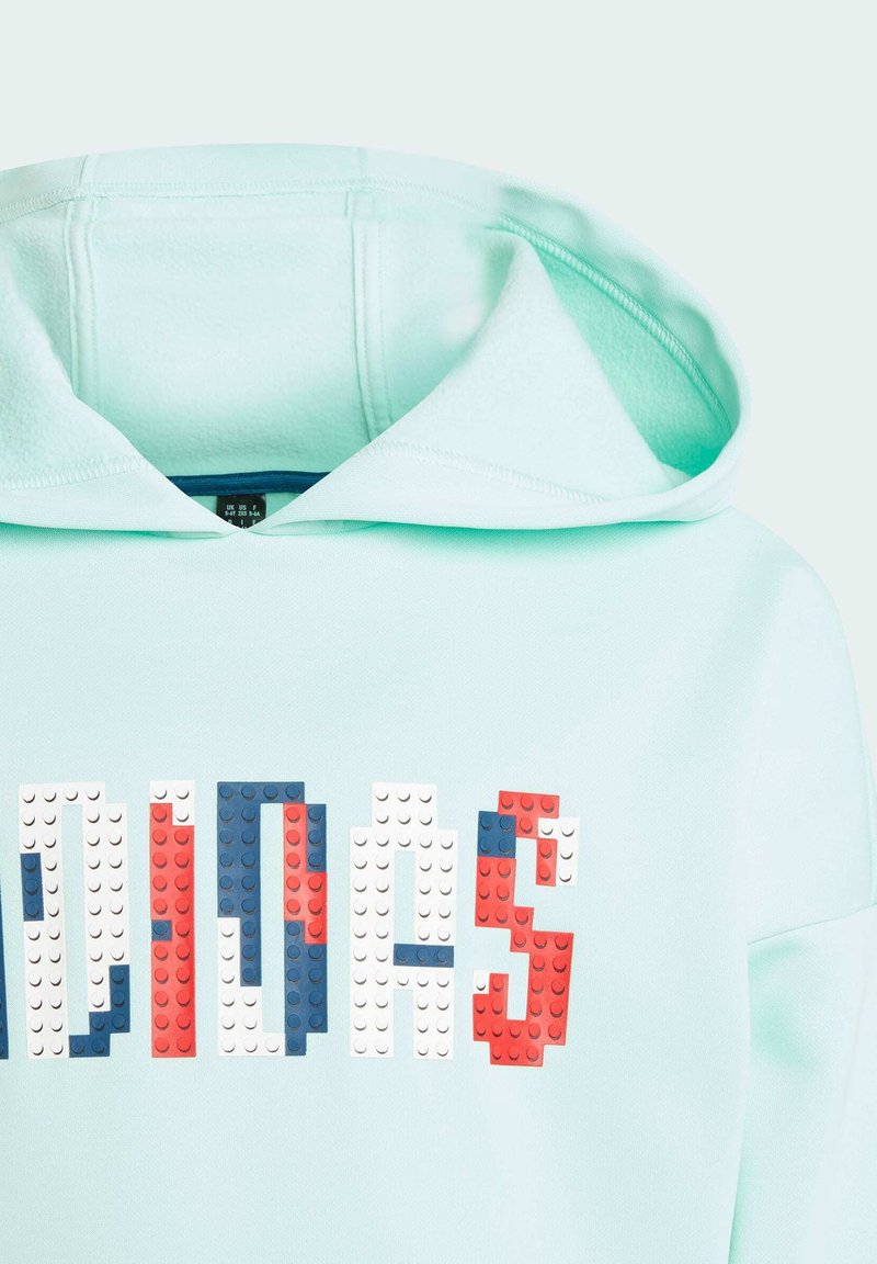 adidas Sportswear CLASSIC LEGO® WINTER - Hoodie - ice green legend  marine/green - Zalando.co.uk