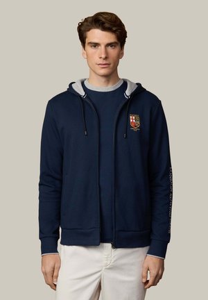 SPORTS HERITAGE HOODY - Sweater met rits - old navy
