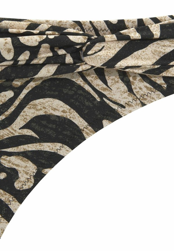 SET - Bikini - braun bedruckt3