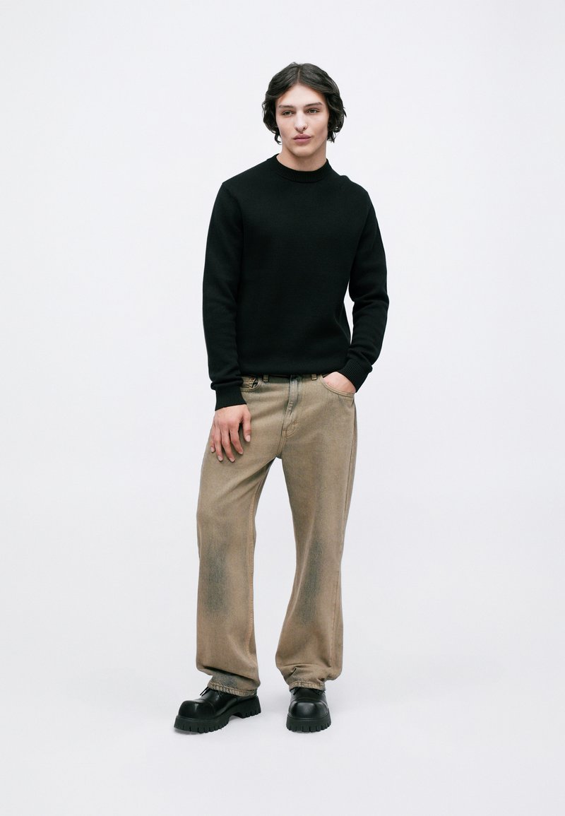 Generisch Sweat à capuche décontracté pour homme Patchwork couleur
