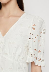 YAS YASKANIKKA MIDI DRESS - Shirt dress - star white