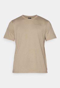 EXPLORE LOGO TEE  - Jednoduché tričko - avid beige