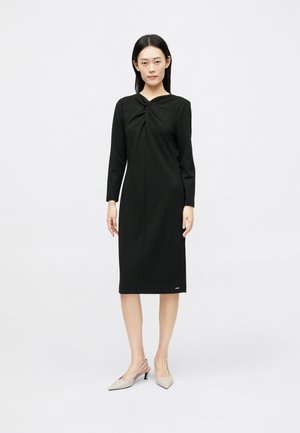 STRETCH DRESS - Vapaa-ajan mekko - black