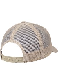 Beez ž Baseball cap, mille esiosaga ja hingava võrkmaterjaliga tagakülg. Reguleeritav rihm klõpsuga sulgemiseks. Ümar kuju ja struktureeritud disain.