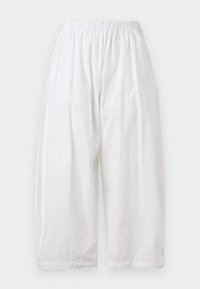 ROGER PANTALONE - Auduma bikses - bianco