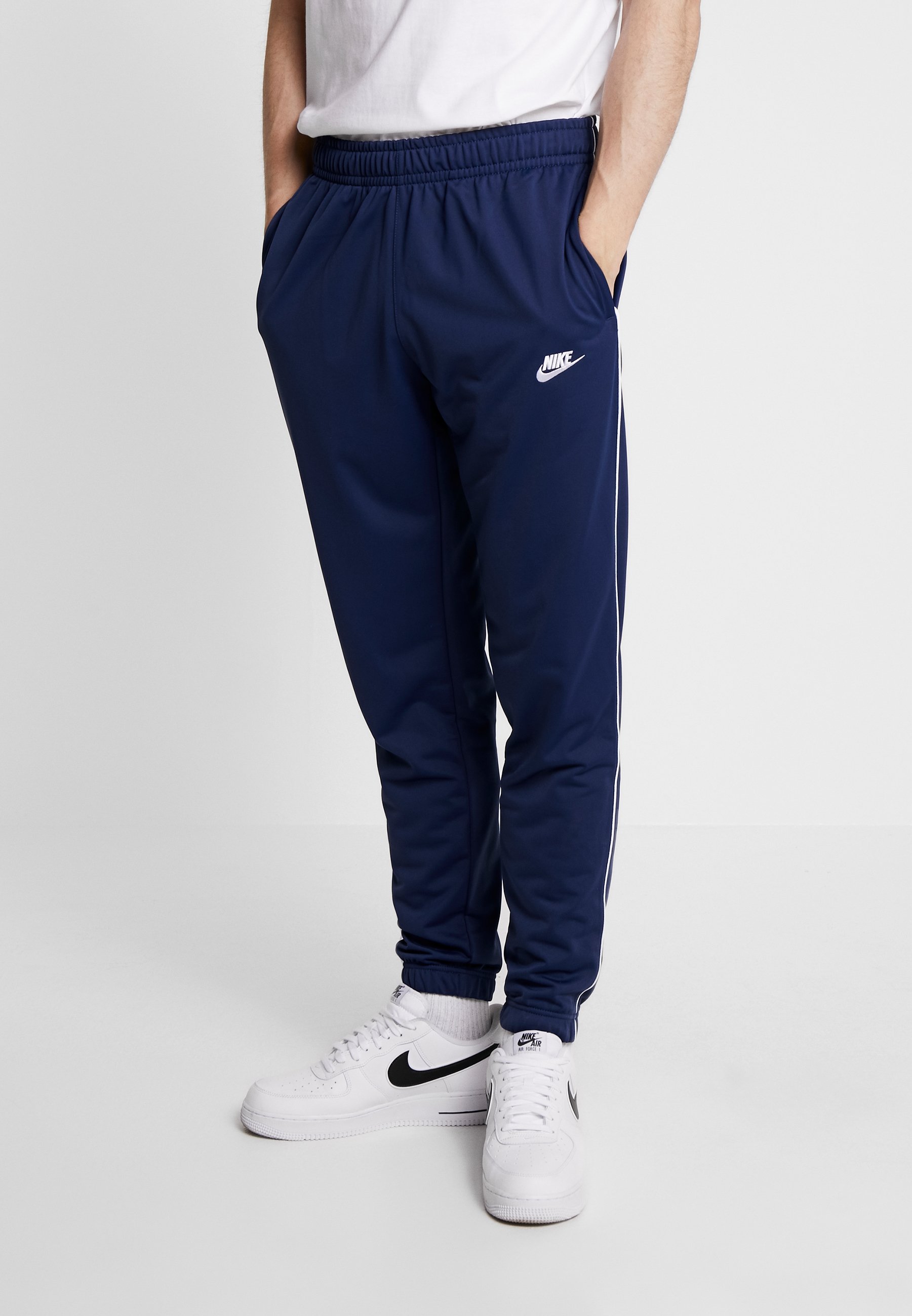 nike tracksuit dark blue