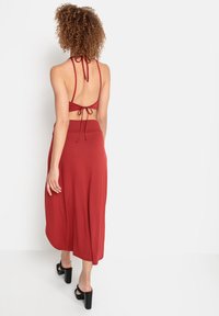 LASCANA LSCN BY LASCANA - WICKELROCK - Wikkelrok - rostrot