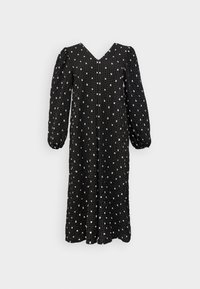 PCNOVALEE MIDI DRESS - Denní šaty - black