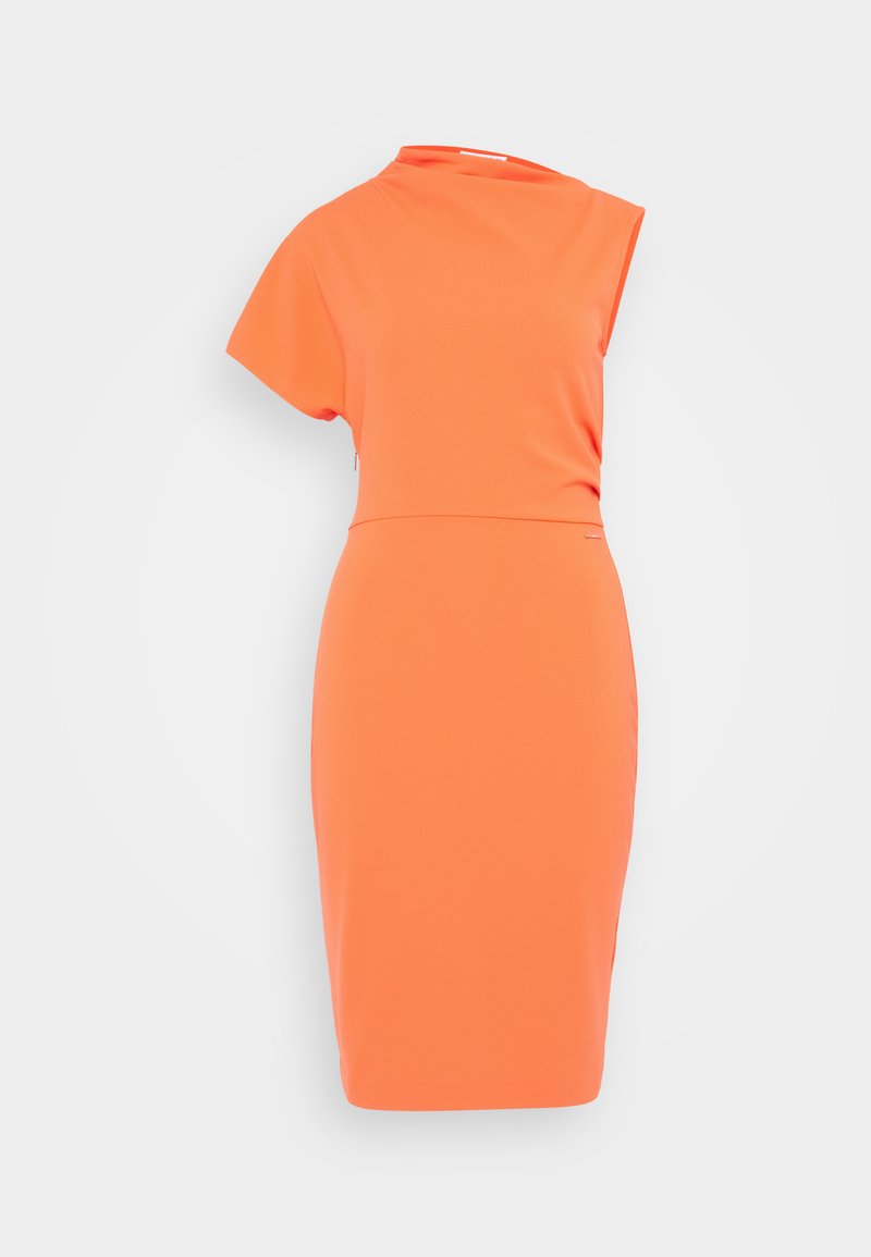 Calvin Klein Etui-jurk oranje Calvin Klein Etui-jurk oranje