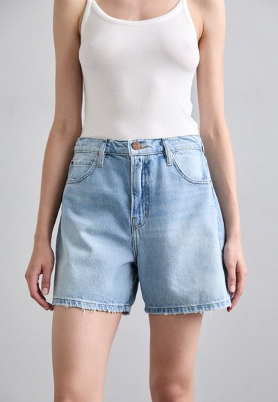 FRAME THE EASY - Shorts vaqueros - fizz indigo