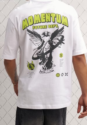 T-shirt con stampa - white