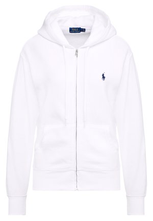 FULL ZIP HOODIE - Sweat zippé - white