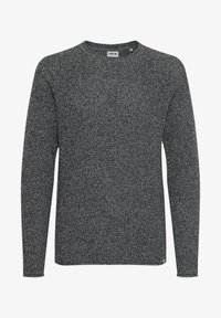 Unselected, dark grey melange