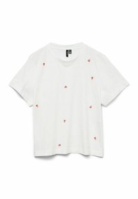 VMSOLVEI - T-shirt imprimé - snow white 1