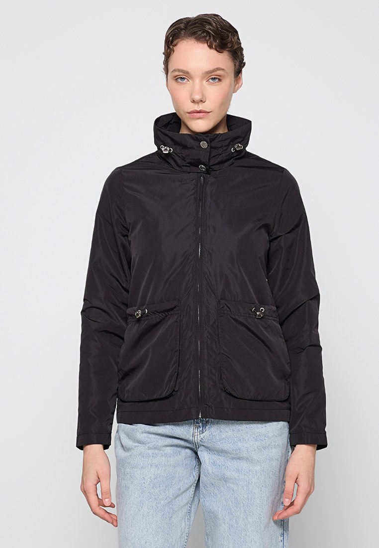 dreimaster Lichte jas zwart