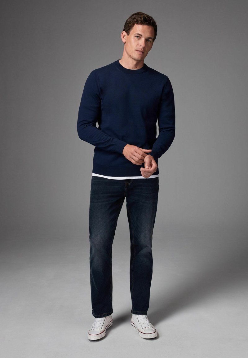Next Strickpullover - navy blue