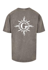 Merchcode GODSMACK LUNAR PHASES  - T-shirts med print - asphalt