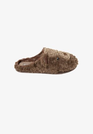FatFace, GREGORY GRIZZLY BEAR NOVELTY MULE SLIPPER - Slippers - brown