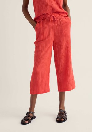 Seasalt Cornwall, SEASALT CORNWALL TIDE FLOW CROP - Stoffhose - carnelian